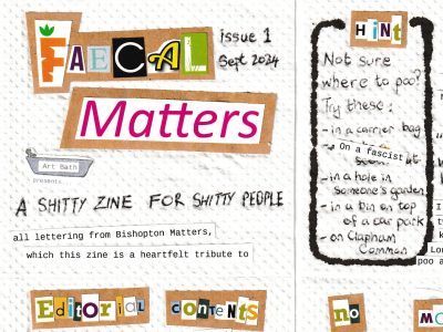 Toilet Fest IV – Faecal Matters, Issue 1, Sept&nbsp;’24